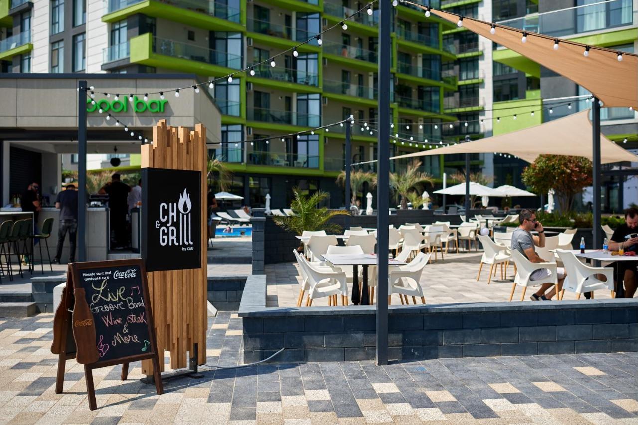 Sunfest Aparthotel Pool & Spa Mamaia Nord Năvodari Εξωτερικό φωτογραφία